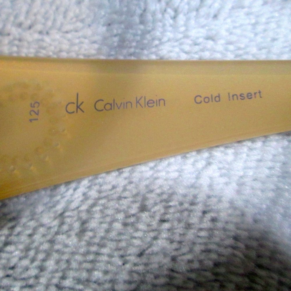 NWOT Calvin Klein Rare Gold Frame Sunglasses ~ CK 😎 - Picture 7 of 16
